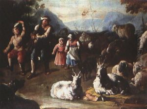 Tanzende Bauern (+ Zwei Hirten Mit Schalmai Und Dudelsack; Pair) Tanzende Bauern (+ Zwei Hirten Mit Schalmai Und Dudelsack; Pair)