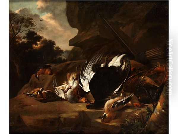 Jagdstilleben In Landschaft - view 1