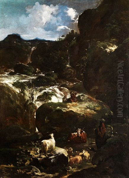 Sudliche Fantasielandschaft - view 1