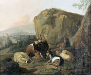 Pastorale Szene by Johann Heinrich Roos