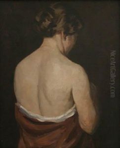 Half-length Female Nude Seen From The Back