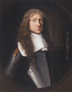 Portrait Of A Man Wearing Armour