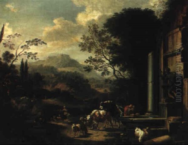 Landschaft In Den Sabinerbergen - view 1