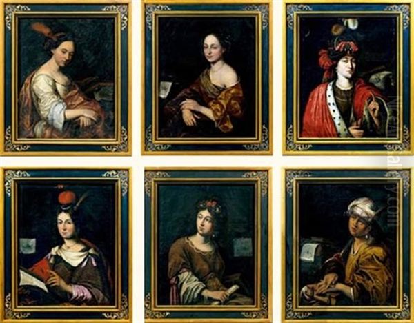 Suite De Six Portraits De Sibylles - view 1