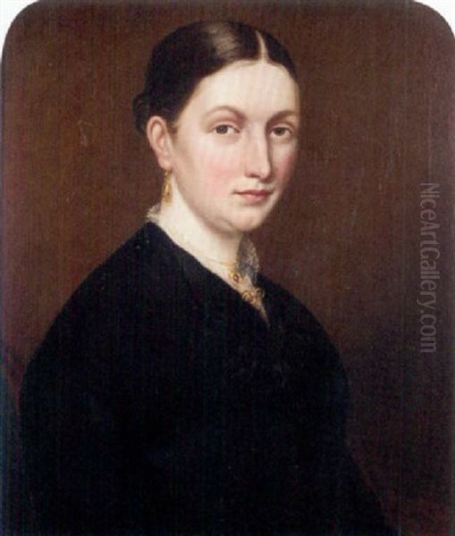 Portrait Of A Lady (hannah Jones Of Llangefni?) - view 1