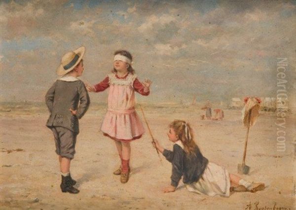 Colin-maillard Sur La Plage - view 1