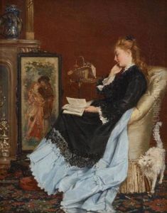 Le Lecture Interrompue by Albert Roosenboom