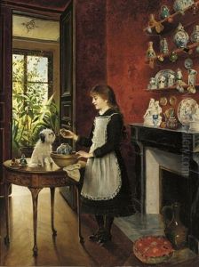 A Welcome Distraction From Chores by Albert Roosenboom