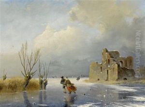 Eisvergnugen by Nicolaas Johannes Roosenboom