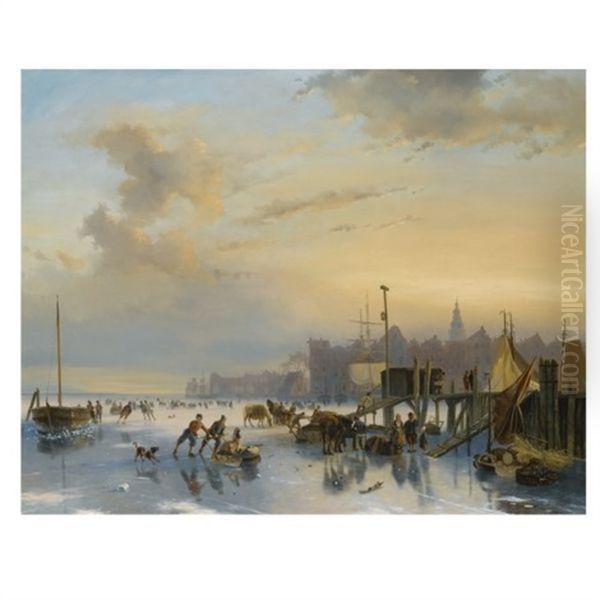 Skaters On The Ij, Amsterdam - view 1