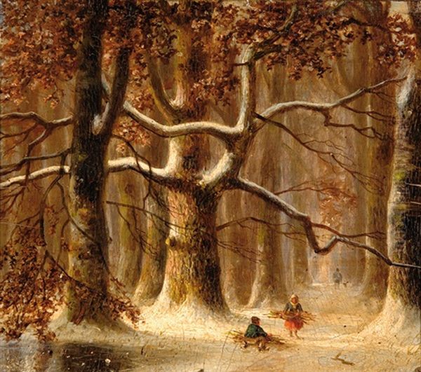 Gathering Wood In The Forest (+ A Conversation In The Forest, Smllr; 2 Works) - view 1