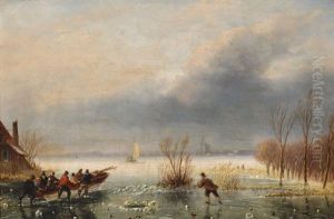 Icescape by Nicolaas Johannes Roosenboom