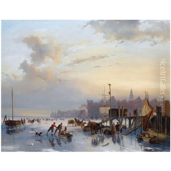 Skaters On The Ij, Amsterdam - view 1