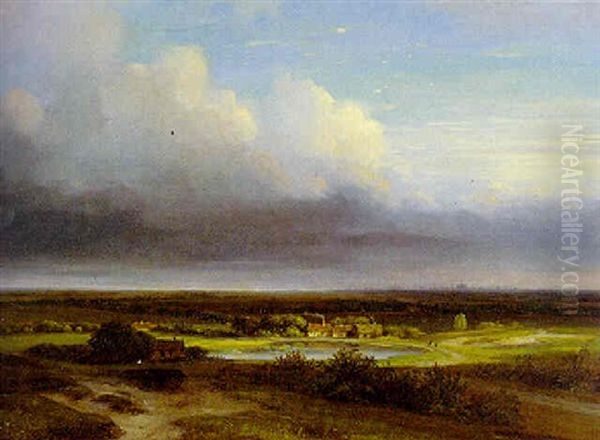 Panoramisch Landschap In De Omgeving Van Haarlem - view 1