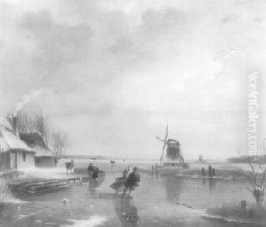 Winterliches Eisvergnugen