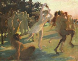 Bacchanal by Gerda Roosval-Kallstenius