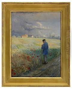 Blommande Vallmofalt, Grez