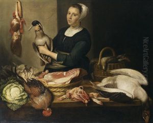 Jeune Cuisiniere Devant Les Apprets Du Dejeuner Jeune Cuisiniere Devant Les Apprets Du Dejeuner