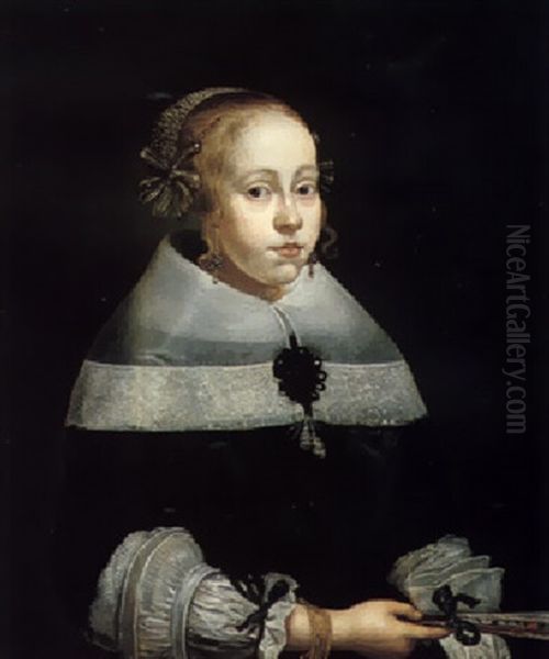 Portrait Of A Girl, Half Length - view 1