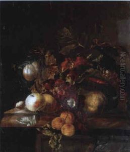 Nature Morte De Fruits Sur Un Entablement Nature Morte De Fruits Sur Un Entablement