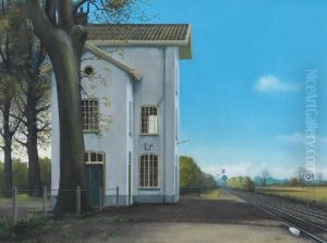 Stationnetje Te Laren, Gelderland by Jan Bos