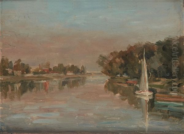 Voilier Sur La Seine - view 1