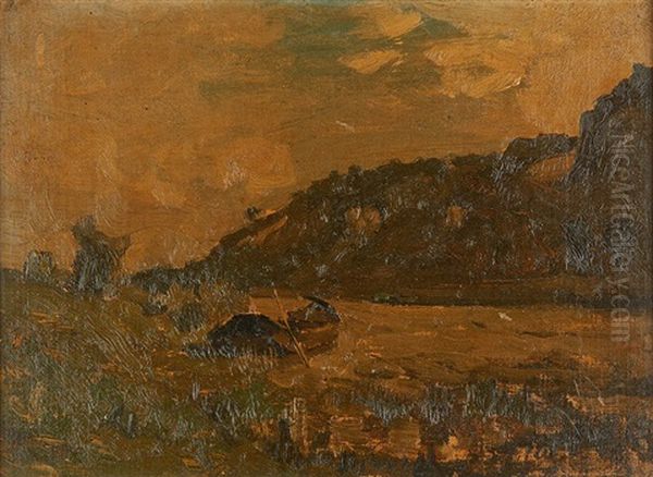 La Barque Sur La Meuse - view 1