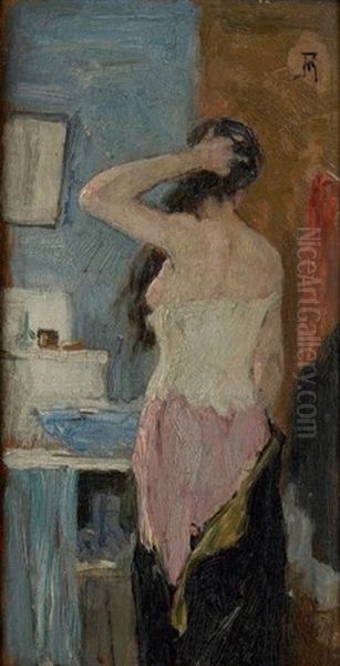 Nu A Sa Toilette - view 1