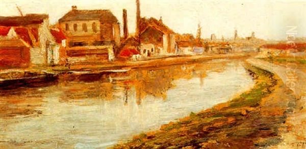 Usines Au Bord Du Canal - view 1