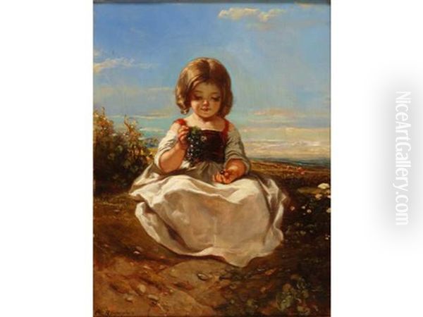La Petite Fille Dans Les Vignes - view 1