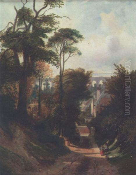 Vue De Val-fleury Et De L'aqueduc - view 1