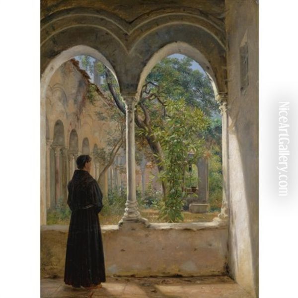 I Klosteret, Palermo (in The Cloister, Palermo) - view 1
