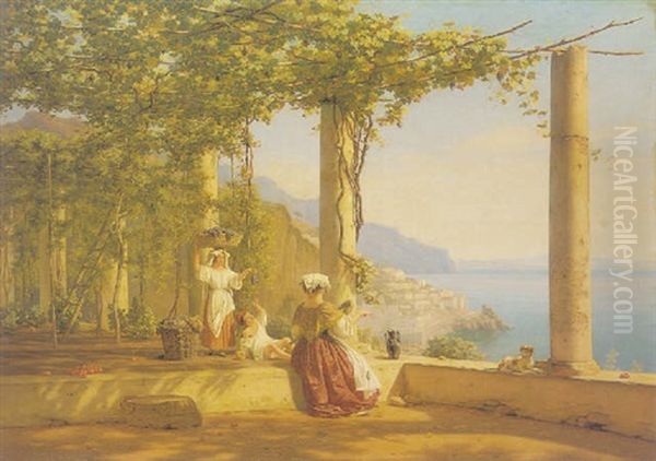 Pergola Med Udsigt Til Amalfi - view 1
