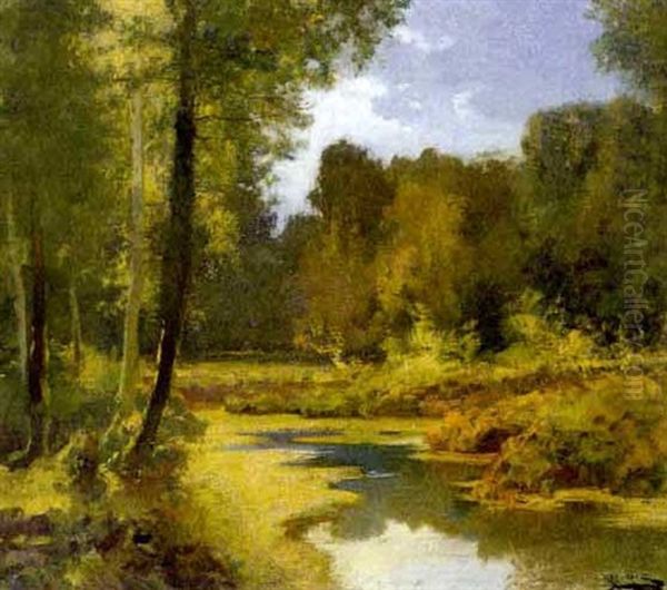 Paisaje Con Rio - view 1