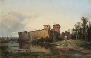 Il Castello Di Malpaga by Constantino Rosa