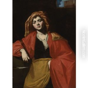 Saint Barbara by Francesco de Rosa
