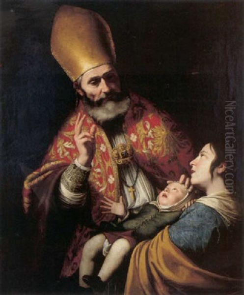 The Blessing Of Saint Blaise - view 1