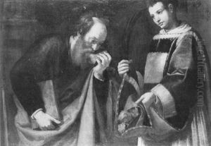 St. Stephen Offering The Rocks Of His Martyrdom To St. Paul