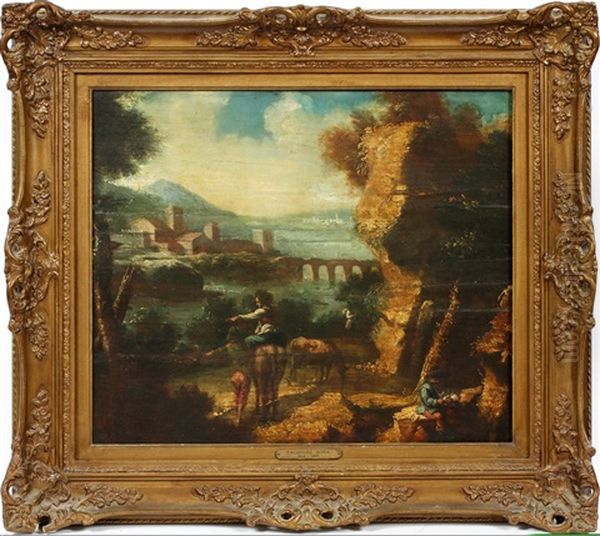 Landscape In The Abruzzis - view 1