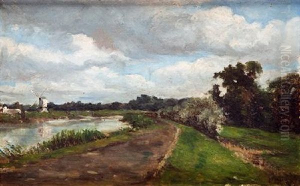 Paisaje Con Molino - view 1