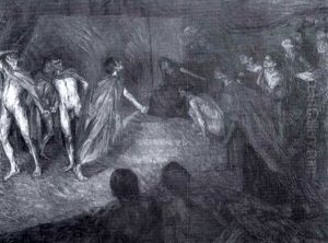 Aeneas And Dido by Walter Alfred Rosam