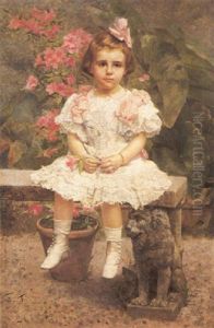 Bimba Con Fiore Bimba Con Fiore