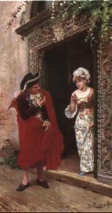 Flirtation by Giulio Rosati