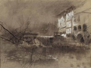 Alte Muhle by Ludwig Roesch