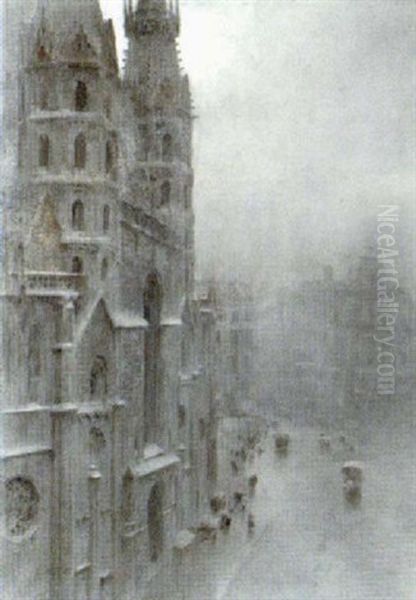 Blick Auf Die Heidenturme (stephansplatz, Wien) - view 1