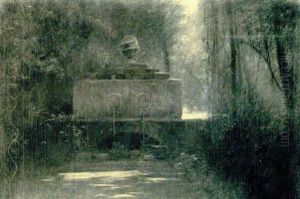 Im Park by Ludwig Roesch