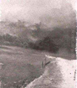 Nach Dem Regen (a Study) by Ludwig Roesch