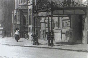 The Town Hall And Public Library, Kensington by Fred Rose