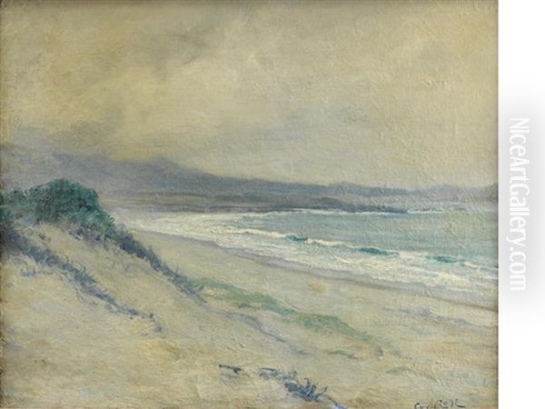 Lifting Fog, Carmel Dunes - view 1