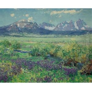Owens River, Sierra Nevada, California by Guy Rose